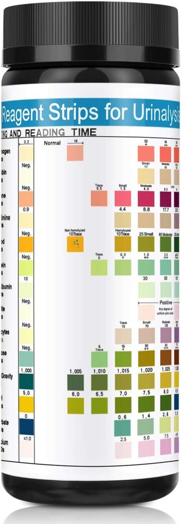 Urine Test Strips 14 Parameters 100 Count