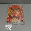 Kosiz 60 Pcs Turkey Decorations for Classroom Turkey Paper Cutouts Thanksgiving Bulletin Board Decor Paper Cut Decoration for Classroom Office Thanksgiving Party Wall Decor, 12 Styles