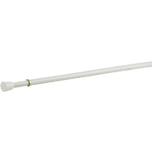 Kenney Enamel White Tension Rod 28 in. L x 48 in. L