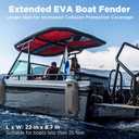 Ehaho EVA Boat Fenders, Boat Bumpers for Docking, 22" 2 Pack