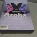 Adjustable Weighted Vest for Women & Men, 4-10lb/11-20lb/20-32lb Vest with 6 Ironsand Weights for Strength Training and Home Workout, Weight Vest with Reflective Strip for Running, Walking (Pink)