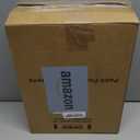 Outdoor Chair Cushions Set of 2: Waterproof & Fade Resistant Deep Seat Cushion for Patio Furniture - 24 x 24 x 3 Inch Chair Pads with Ties and Hidden Zipper - Patio Chair Cushion Replacement, Black