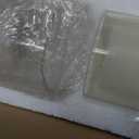 Set of 12 White Pillar Candles with Clear Glass Hurricane Holders- Elegant Cylinder Candle Vases for Weddings, Parties, Centerpieces, Home & Office Decor (White, 12 Set)