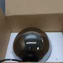 Amber Glass Pendant Lights Kitchen Island Gold Hanging Light Fixture Glass Globe Pendant Light Modern Pendant Lighting for Kitchen Island Bedroom Dining Room (9.84", 1 Pack)