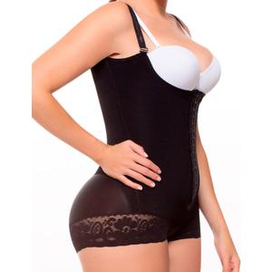 Fajitex Fajas Colombianas Moldeadoras High Compression Garment Tummy Control Shapewear for Women, Abdomen Control Shapewear (Black, XXL) Fajitex Fajas Colombianas Moldeadoras High Compression Garment Tummy Control Shapewear for Women, Abdomen Control Shapewear (Black, XXL)