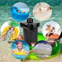 Air Pump Air Mattress Pump for Inflatables Blow up Pool Raft Bed Boat Toy, Quick-Fill, for Outdoor Camping, Inflatable Cushions, Electric Air Mattress Beds, Boats, Swimming