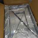Onlyfire Universal Stainless Steel Griddle for Most BBQ Grills with Removable Handles, 18"12.5"
