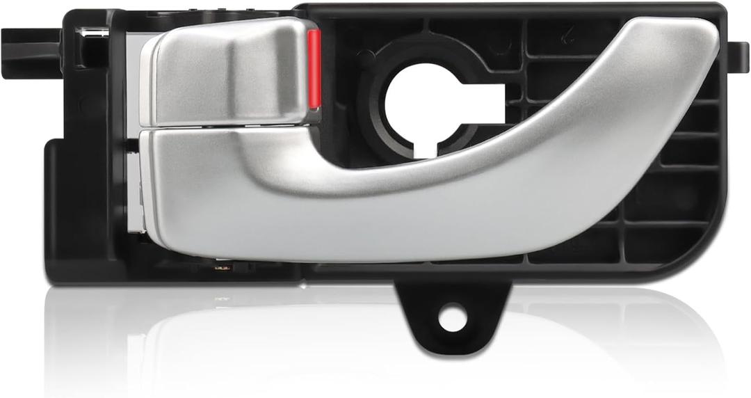 NPAUTO Interior Front Left Driver Door Handle Compatible with 2005 2006 2007 2008 Hyundai Sonata, Silver, 826103K020XZ