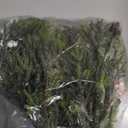 Lighted Artificial Pine Branches for Vases, 28" Christmas Cypress Sprigs with 60 LED Lights, Battery Operated or USB Plug in, Indoor/Outdoor Holiday Decorations (2PCS)