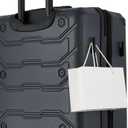 Wrangler ATG Trailway Expandable Hardside Luggage, Jet Black, 22" Carry-On
