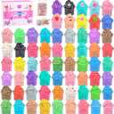 64 Pieces Mini Slime kit,Butter Slime Party Favors, Valentines Slime Bulk Toy for Classroom Prizes, Stocking Stuffers, Goodie Bag for Kids Boys Girls, Ideal Birthday Easter Filling Gifts