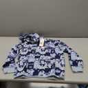 adidas girls Disney Mickey Mouse Jogger Set (Small, Wonder Blue Melange/Multicolor)