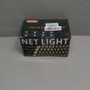 OYCBUZO 360LED Net Lights Outdoor, 21ft x 5ft Connectable String Mesh Lights 8 Modes with Memory Function, Christmas Netting Light Plug in for Bushes Thanksgiving Xmas Tree Party Garden - Cool White