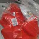 Mifflin-USA Big Car Bow (Matte Red, 30 inch) Gift Bow, Giant Bow for Car, Birthday Bow, Huge Car Bow, Big Red Bow, Christmas Bow, Gift Wrapping, Big Gift Bow for Car Decor with 2 Suction Cups