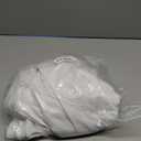 HBQ Women 2 Piece Outfits Sweatsuit Set Casual Lapel Zip Up Jacket Wide Leg Pant Lounge Set Tracksuit (Medium, White)