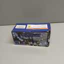 BrizLabs Snowflake Lights, 40 LED 16.08ft Christmas Lights with Remote, Twinkle Snowflake String Lights Battery Operated, 8 Modes Xmas Light Waterproof for Outdoor Indoor Tree Room Decor, Warm White