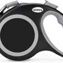 Retractable Dog Leash, 26 Feet Dog Leash for Small to Large Dogs up to 110lbs,Heavy Duty Design with Anti-Slip Handle, One-Handed Quick-Lock Braking System.