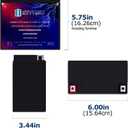 Mighty Max Battery YTX14-BS - 12 Volt 12 AH, 200 CCA, Rechargeable Maintenance Free SLA AGM Motorcycle Battery