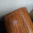 Outdoor Stair Handrail Kit, Indoor Iron Wood Grain Hand Railing, Fits 1-3 Steps