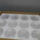 Stemless Wine Glasses Set of 12, 16 OZ Stemless Wine Glass Cups,Clear Christmas Red Wine Glassware White Wine Glass Tumblers,Elegant Crystal Bourbon Glasses Water Cups for Wine,Whiskey