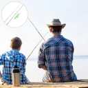 4 Sets Bamboo Vintage Cane Fishing Pole with Bobber Hook Line and Sinker Bamboo Fishing Pole Fish Sticks