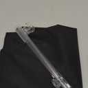 LazBlinds 100% Blackout Roller Shades, No Tools No Drill Cordless Blinds for Windows, Thermal Insulated UV Protection Privacy Window Shades for Bedroom (36''W x 72''H, Black)