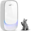 Air Ionizers, Plug in Negative Ion Air Purifier, Pet Odor Eliminator for Dogs/Cats, Quiet Air Freshener for Small Spaces/Cat Litter Room, Kitchen, Smoke Dust, Mini Air Cleaner