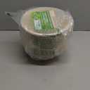 Homestockplus Large Disposable Bowl - Heavy Duty Paper Bowls - Made from Sugarcane and Bamboo Fiber, Microwave Safe - 48 Oz Paper Bowls for Soup, Salad, Ramen, Popcorn, etc.[50/Pack]