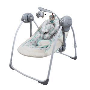 Comfort Portable Swing for Infant,Comfort Baby Swing Rocking Chair with Soothing MusicFoldable,Bionic Design, Folds EasyRemovable Toy Bar, 0-9 Months 6-20 lbs