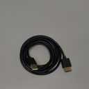 USB to HDMI Cable, USB-A to HDMI Adapter for Monitor, Type-A Male to HDMI Male Adapter for TV/DVD Player/Projector/Monitor-6.6FT/2M (Black)