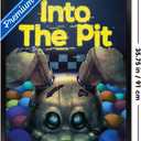 Trends International Five Nights at Freddy's: Into The Pit - Key Art Wall Poster, 34L x 22.4W, Black Framed Version