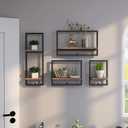 CB Home 21 Stories Wall Floating Shelves (Set of 4)