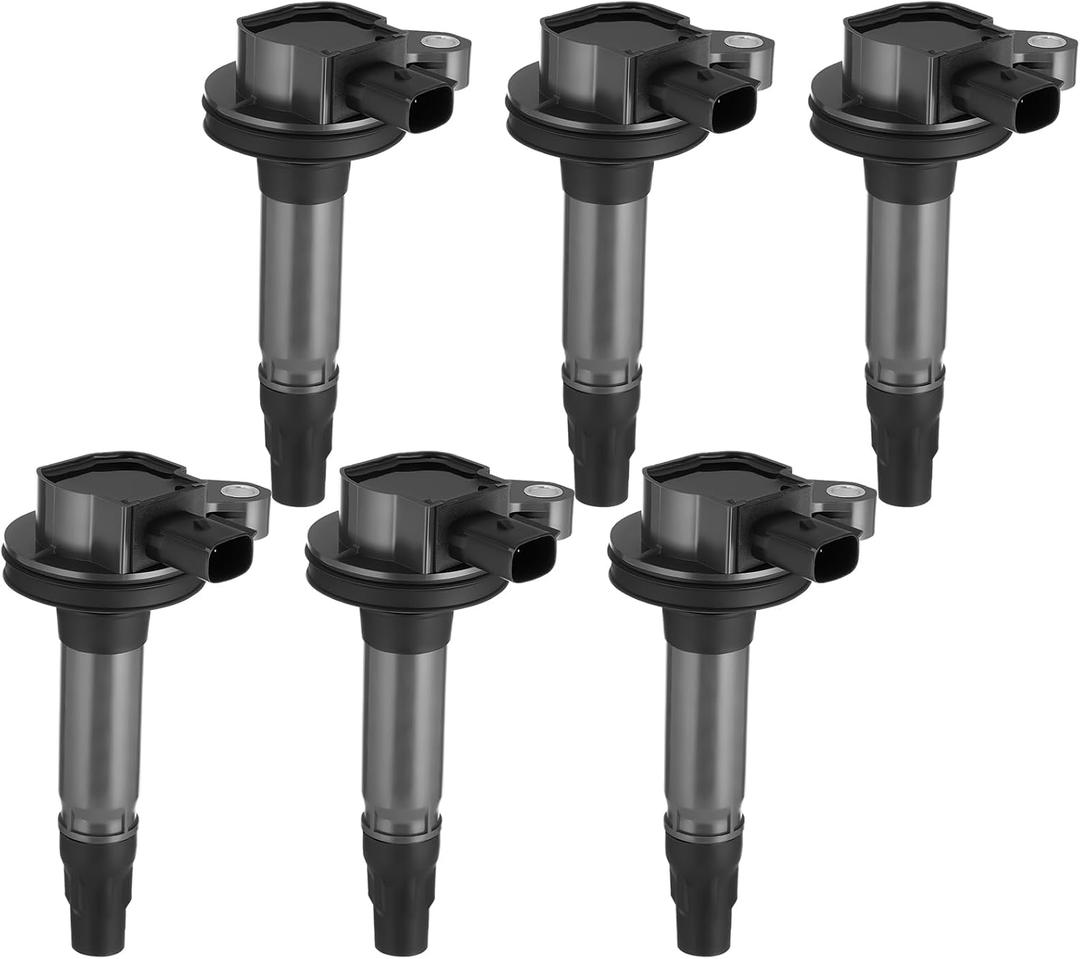 Ignition Coils Compatible with Ford Lincoln Mazda Mercury 3.5L 3.7L V6 Ignition Coil Packs Set of 6#OE Replacement UF553 UF595 7T4E12A375EB 5C1652 GN10237 CY0118100