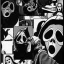 Compatible for Samsung Galaxy A05 Case, Cute Skull Skeleton Scary Face Designed Cool Fun Funny Phone Case, Soft TPU Cover for Women Girls Boys Teens Kids (Black)