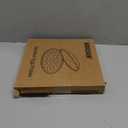 HAKSEN Deviled Egg Containers with Lid, Portable Deviled Egg Platter Carrier Holder Trays with 22 Slots for Holiday Party and Home Kitchen, Brown