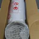 Portable AC Window Vent Kit, Adjustable Vertical/Horizontal Sliding Window Kit Plate for AC Unit, Seamless Portable AC Window Seal With 5.9 Inch Diameter, 59 Inch Length Exhaust Hose