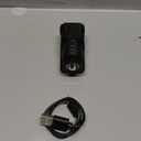 EZshoot 800 Lumens Pistol Light Laser Combo Rechargeable, Pistol Flashlight with Elidable Rail Compatible with Glock and Picatinny Rail, Light with Green Laser Beam (Black)