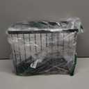 X-cosrack Freestanding Toilet Paper Holder Toilet Tissue Rack Scroll Stand Roll Dispenser with Storage Shelf Reserve for Phone Tablet Magazine Bathroom Organizer Bath Tissue Organizer (Black)