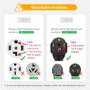 Rental Friendly Dryer Extension Cord 4 Prong 30 Amp NEMA 14-30P to 14-30R,10 FT Level 2 EV Charging 125V/250V Plug STW 10 Gauge UL Listed