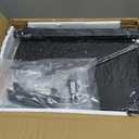 Furnulem 4 Drawer Dresser, Vertical Nightstand for Kids, Adult, Fabric Chest of Drawers for Bedroom, Living Room, Closet, Nusery, Storage Tower Unit Retro Style Furniture, Wood Desk Top (11.8"D x 15.8"W x 31.5"H (4 Drawers))