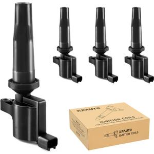 Ignition Coils Pack Replacement for 2.0 2.3 2.5 Ford Focus Escape Ranger 2005 2006 2007 2008 2009 2010 2011 2012 2013 2014 2015 2016 2017 2018 2019, Mazda 3 Tribute Mercury Mariner, FD505 C1453, 4pcs