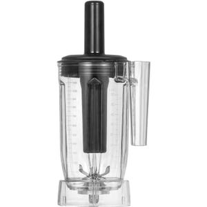 CRANDDI Replacement Pitcher, 40oz Blender Cup with Tamper, Replacement Blender Container Compatible with K98C, K85, K80, K80TS, 1200 ML Spare Cup, Serve 1 or 2 People, Clear (1.2L)