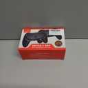 RHOTALL 2 Pack Comfort Hand Grips for Switch 2 Controllers, Ergonomic Grips Compatible with Switch 2 joycons, Anti Slip and Wear-Resistant, 4 Thumb Caps - Blue+Orange