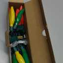 Chili Pepper String Lights, 13.6FT Lights String with 35 Multicolor Chili, Christmas Pepper for Indoor Outdoor Garden Patio Christmas Party Carnival Decor, Green Wire