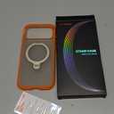 TORRAS Ostand Q3 Air for iPhone 17 Pro Max Case with 360 Magnetic Stand, Fit for MagSafe, Mil-Grade Drop Tested, Camera Control Button, Shockproof Phone Case for iPhone 17 Pro Max 6.9", Shadow Black