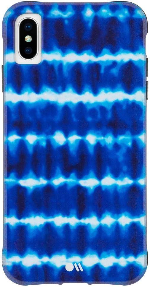 Case-Mate - iPhone XS Max Case - TIE DYE - Opaque Color Design - iPhone 6.5" - Shibori (MI040040-00)