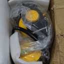 YELLOW JACKET Pneumatic Air Bottle Jack 20 Ton with Manual Hand Pump and Air Pump for Heavy Duty Auto Trucks