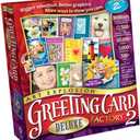 Art Explosion Greeting Card Factory Deluxe 2: Greeting Card Software for Kids - Modern, Multicolor, Pop-Up Cards - Christmas, Birthday, Holiday