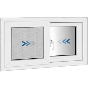 32" x 16" Vinyl Basement Sliding Window,Removable Flange,White
Double Pane Insulated Tempered Glass and Fiberglass Screen for Basement, Bathroom, Shed