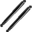 Detroit Axle - Rear Shock Absorbers for Chevrolet Equinox GMC Terrain | Pontiac Torrent Saturn Vue Suzuki XL-7, 2 Complete Rear Shock Absorbers Assembly Set Replacement